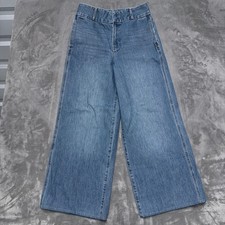 Express Relaxed Wide Leg Jeans Womens 8R Blue...