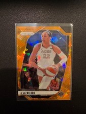 2024 Panini Prizm WNBA - A'ja Wilson #86 Orange Ice Prizm