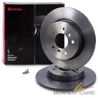 Brembo 2X Bremsscheibe Ø290 Hinten FÜR Nissan Qashqai 2 Renault Captur 2 Kadjar