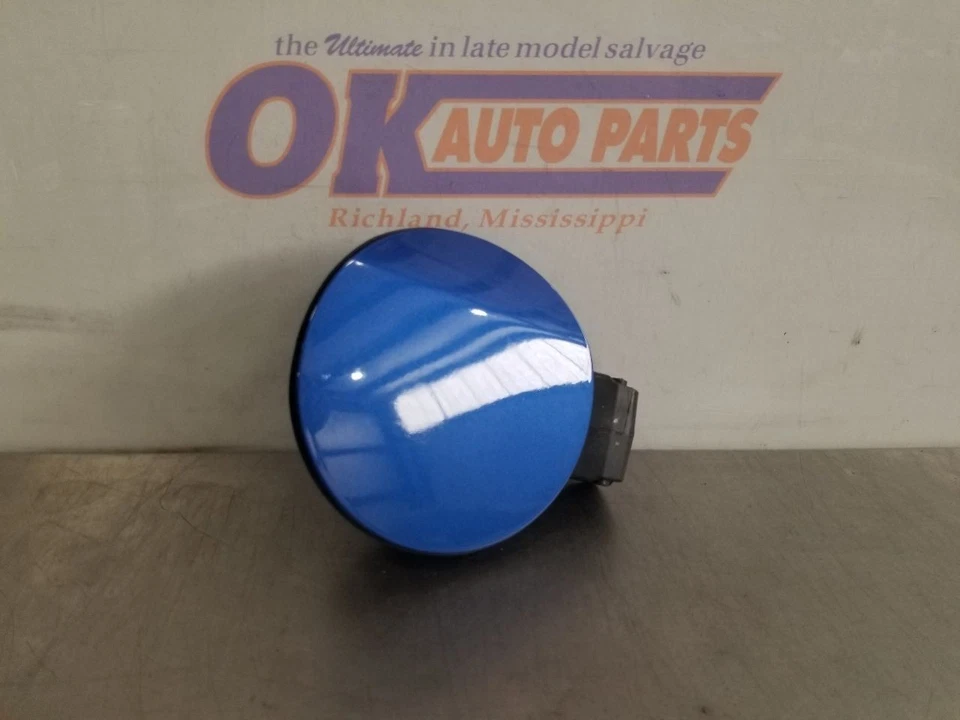 08 2008 Volkswagen VW R32 puerta de llenado de combustible azul Foto 4 de 4