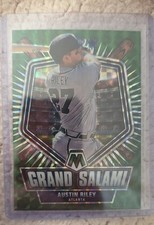 2022 Panini Mosaic - Grand Salami Austin Riley #GS-7 Green Mosaic Prizm