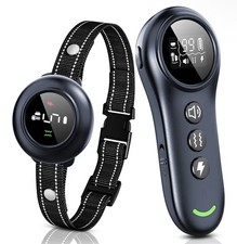 2-in-1 Dog Shock Collar  Dog Bark Collar - Smart Anti Barking Dog Training