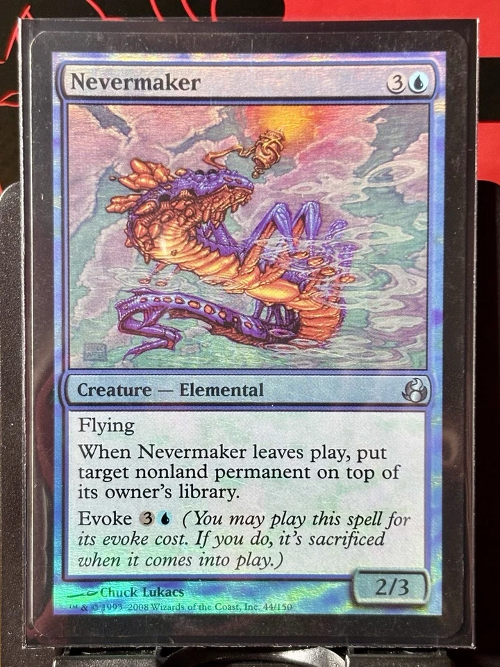 Nevermaker - FOIL - MTG - Morningtide - 44/150 - UNCOMMON ~ MP - Image 2 of 4