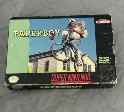 Paperboy 2   *  Snes Box Only * Super Nintendo Original box
