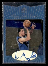 1997-98 SP Authentic Tom Gugliotta Sign of the Times Auto Autograph #TG U9965