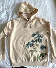 DROP DEAD - Ladies cream coloured hoodie - Size: 10