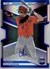 2023 Panini Elite Extra Edition Aspirations Die-Cut Signature / Autos Pick List