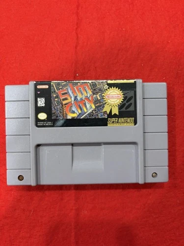 SIM City 1991 Super Nintendo SNES OEM Authentic Cartridge, Tested