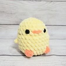 Chick Plush Crochet Handmade Plushie Amigurumi Stuffed Toy