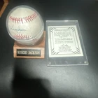 Reggie Jackson Signed Baseball Ball The Score Board COA Original