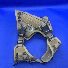 🔥rabbitgoo No-pull Tactical Dog Harness Small Military Training Vest Handle