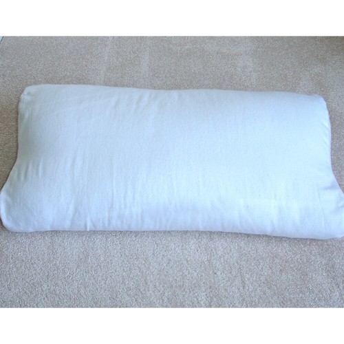 Tempur Original Pillow COVER ONLY Contour Brushed Cotton White MEDIUM 50cm - Picture 3 of 8