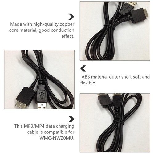 2 PCS MP3 -Datenkabel Ladekabel Für MP3-Player Datensynchronisations-Ladekabel - Afbeelding 9 van 12