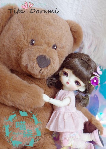 BJD Doll Toys Wig 8-9" Pullip SD MSD MDD 1/4 7-8" YOSD BB 1/6 6-7" Braid Hair - Picture 12 of 18
