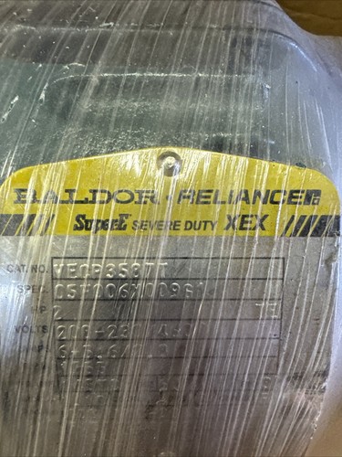 NEW BALDOR VECP3587T MOTOR 2HP 208-230/460V 1755RPM 05F006X009G1 2-1/4"x7/8" - Picture 2 of 3