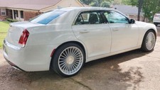22 Rf22 Silver Polish Concave Wheels For Chrysler 300 300c 22x9 10.5 22 Rf22 Silver Polish Concave Wheels For Chrysler 300 300c 22x9 10.5