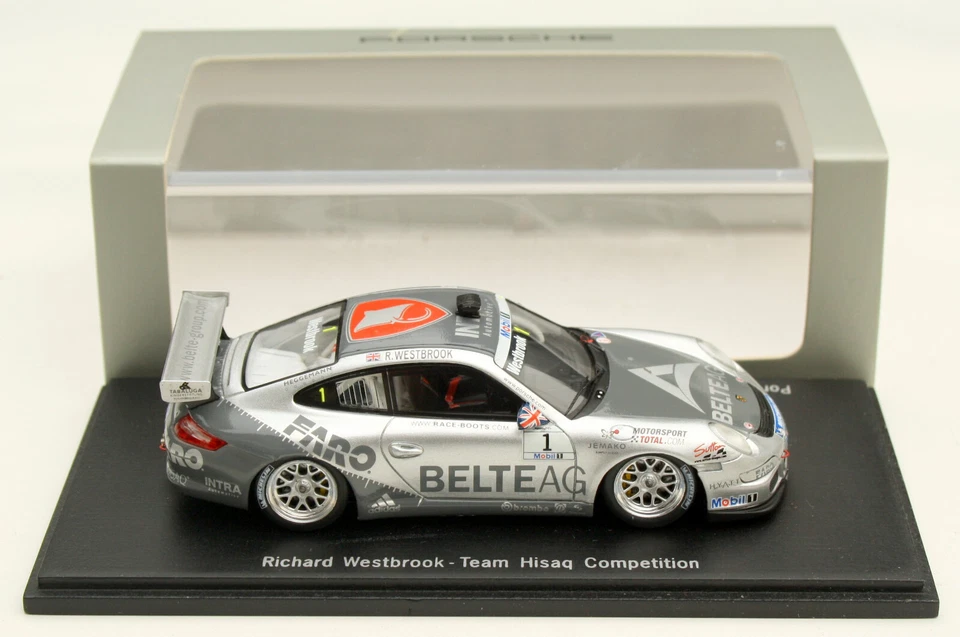 Porsche 911 GT3 Cup 997 Supercup Campione 2007 #1 Richard Westbrook, Spark 1:43 - Immagine 3 di 4