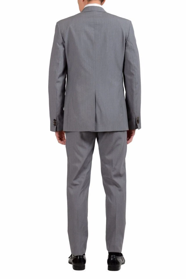Traje Maison Margiela 14 Para Hombre 100% Lana Regular Gris Un Botón US 38 IT 48 Foto 2 de 4