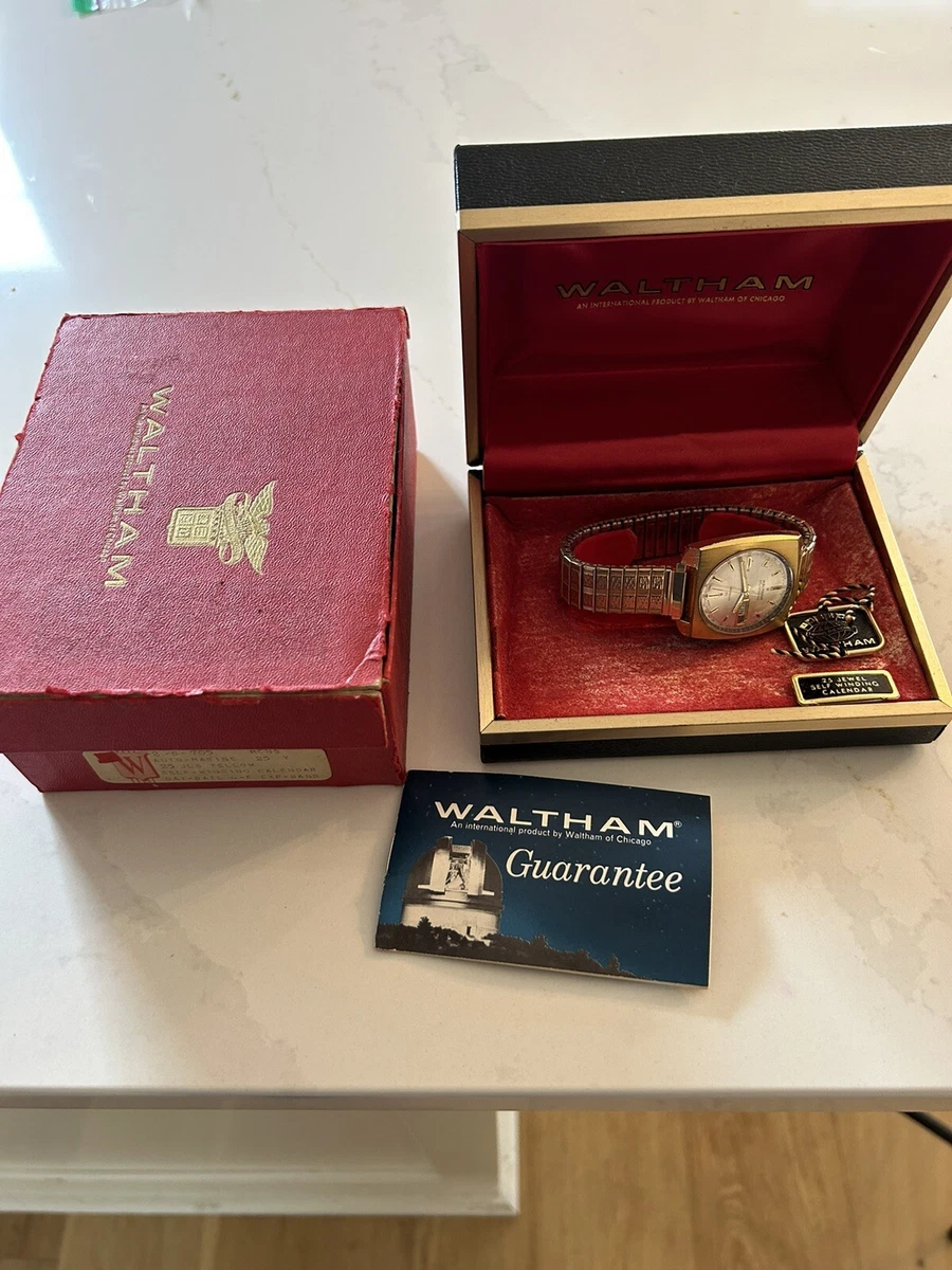 Waltham 25 jewel store self winding wristwatch