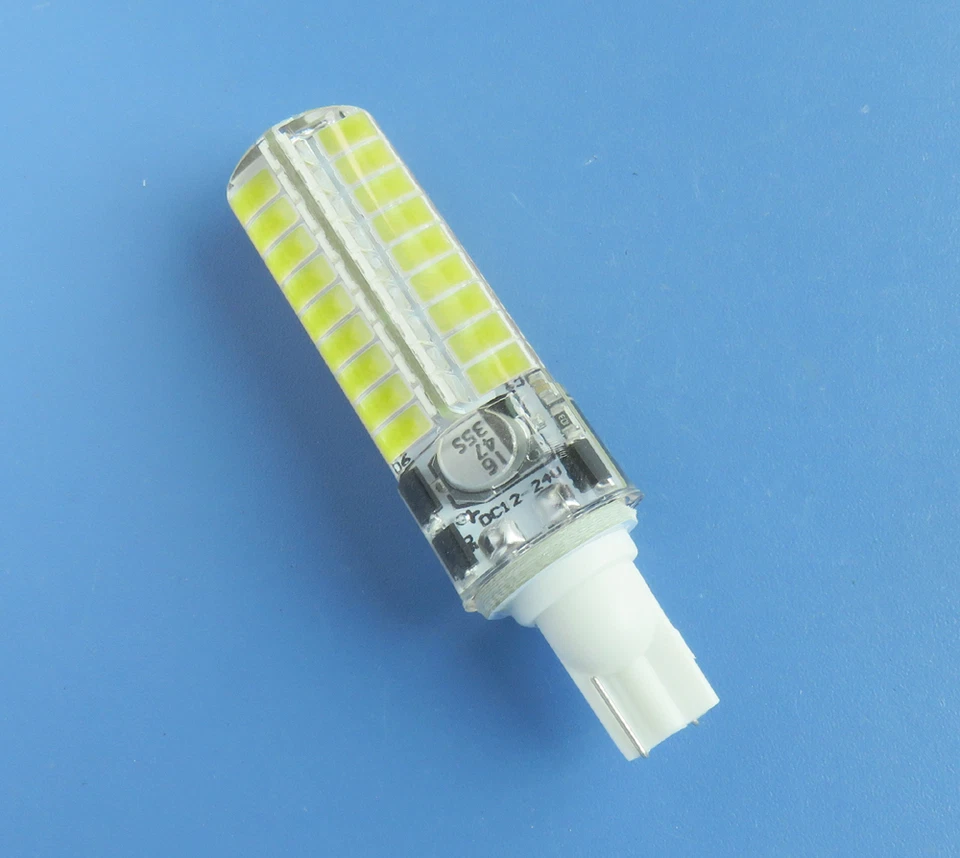 T10 921 194 LED bulb AC12V DC12~24V 5W 72-5730 SMD Silicone Equivalent 30W~50W - Image 2 of 2