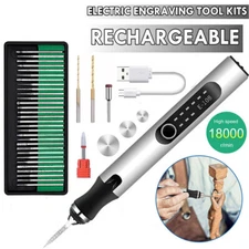 Cordless Electric Mini Drill Grinder Engraving Pen Variable Speed Rotary Tool