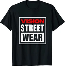 Vision Street Wear Classic Tee T-Shirt Size M to 4XL Made in the USA