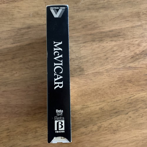 McVicar BetaMax with Roger Daltrey Adam Faith The Who Films Beta NOT VHS - Picture 3 of 5