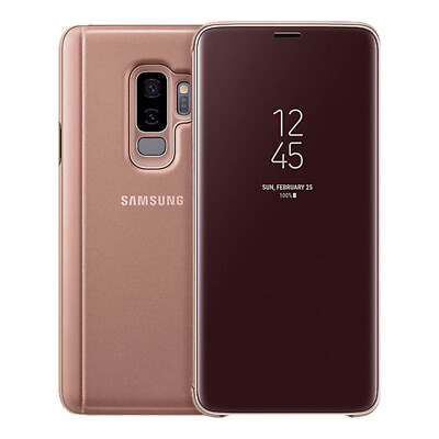 Original Samsung Clear View Standing Cover für Samsung Galaxy S9 Plus   Rosegold