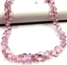 AAAA++QUALITY Extremely Rare Pink Spinel Beads Faceted Onion Gemstone Beads.