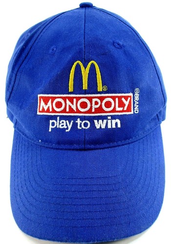 McDonalds Monopoly Play To Win Cap One 