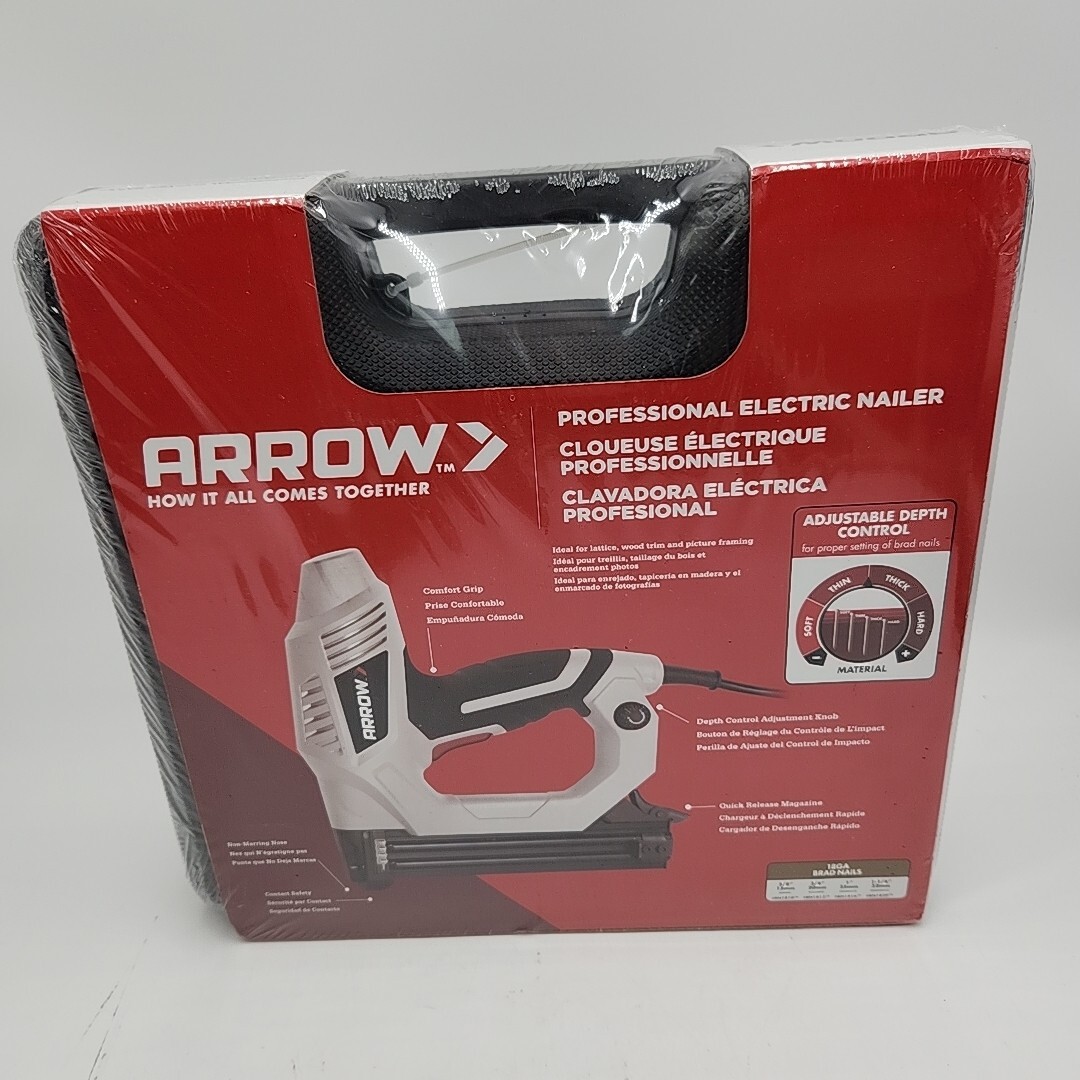 NEW Arrow Fastener ET200BN Electric Brad Nailer W/18 Gauge Brad Nails up to... 79055200857 eBay