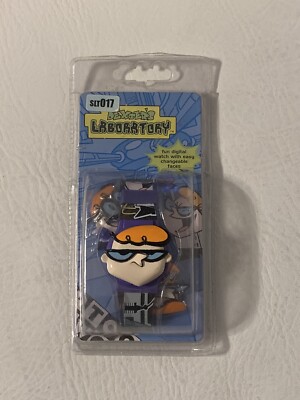 Dexters Laboratory Digital Watch With Interchangeable Faces Cartoon Network Rare