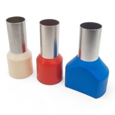 Insulated Cord End Terminals Bootlace Ferrules - 0.25mm² - 35mm² FRENCH & GERMAN