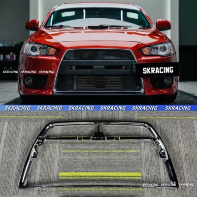 Front Bumper Grille Chrome Surround Strip For Mitsubishi Lancer