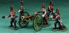 COTM-043 - French Imperial Guard with Cannon  (Set 00289) - Napoleonic - Britain