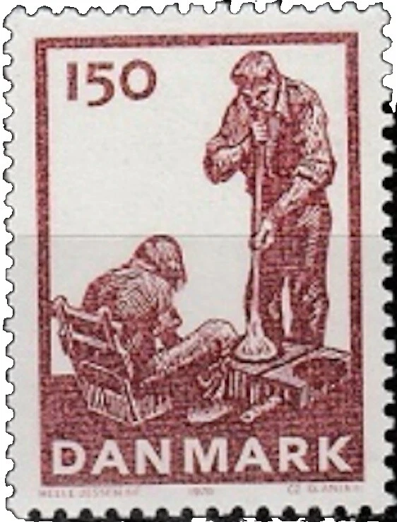 Comercio, industria, carreras danés y sellos feroesas