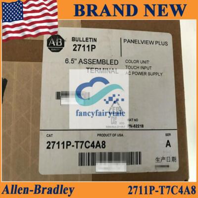 New with Unopened box AB2711P-T7C4A8 /A PanelView Plus Free Shipping