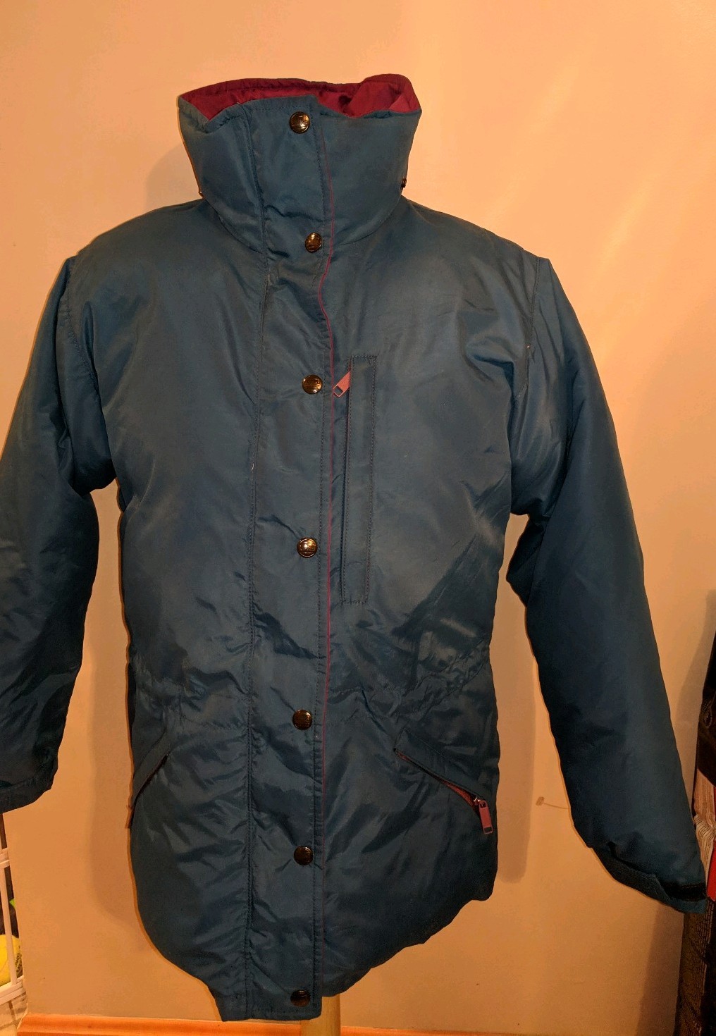 Vintage LL Bean goose down puffer jacket ski coat lad… Gem