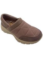 Skechers Easy Going Nylon Water Repellent Slip Ons New Road Mauve