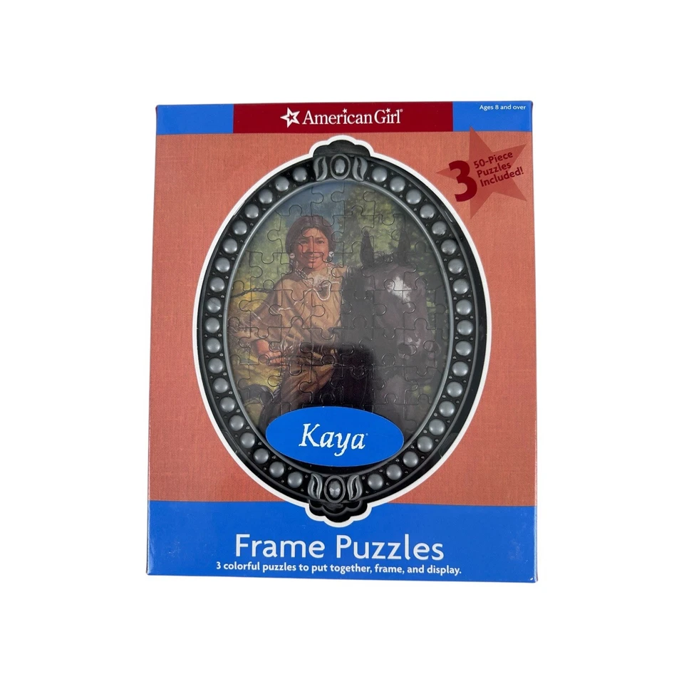 Muñeca American Girl KAYA Rompecabezas Enmarcado 50 Piezas X 3 Rompecabezas Foto 2 de 4