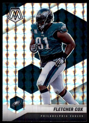 2021 Mosaic Prizm Fletcher Cox Philadelphia Eagles #165