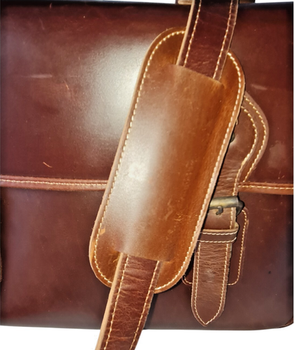 100 % Cow Grain Leather Hand Made , laptop briefcase bag, business briefcase - 第 21/24 張圖片