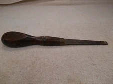 Vintage Wood Handle Flat Head Screw Driver ( 9 1/4” )