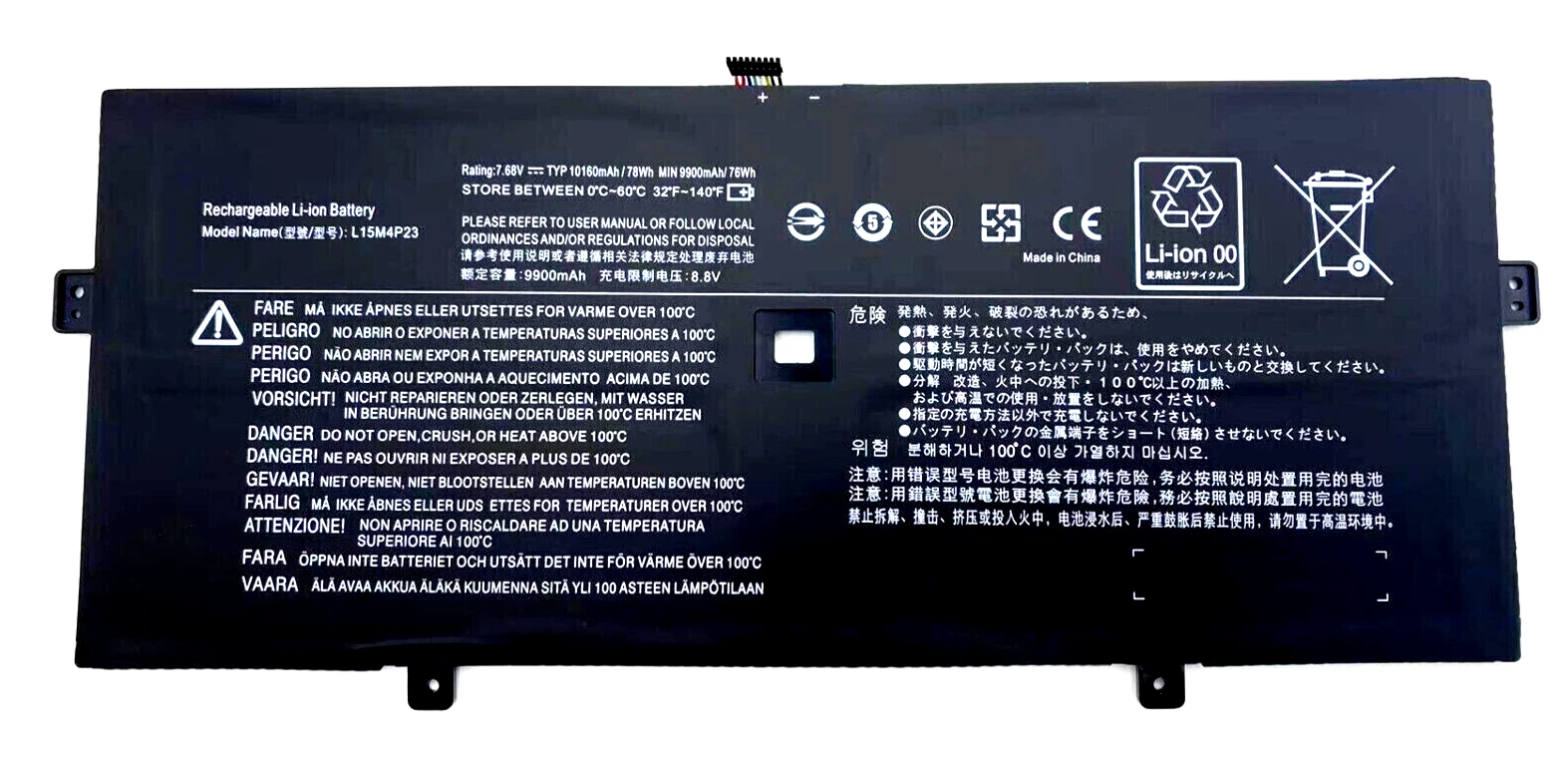 Pin lenovo yoga 910-13ikb