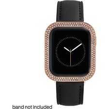 Anne Klein Premium Fashion Protective Bumper For Apple Watch Rose Gold 44MM