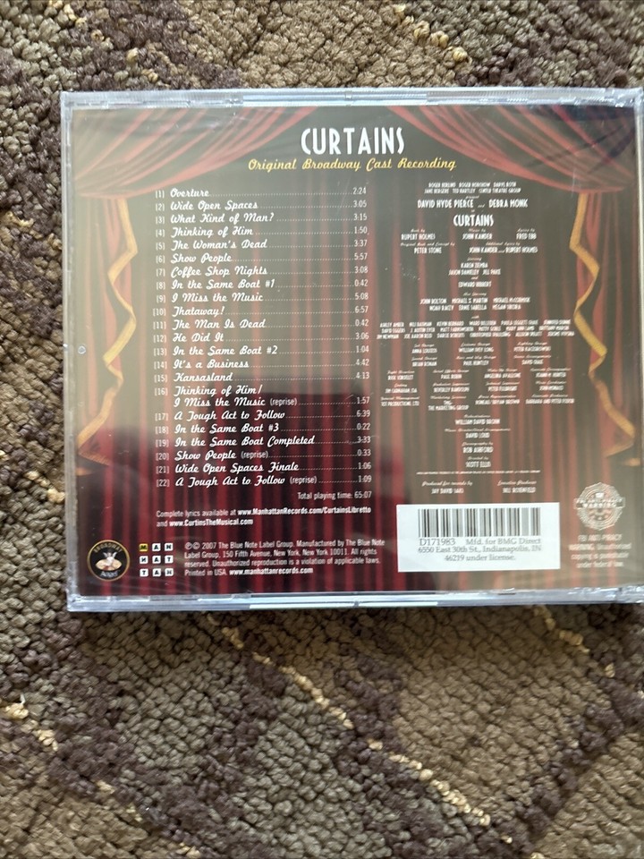 Curtains [Original Broadway Cast Recording] by David Hyde Pierce (CD