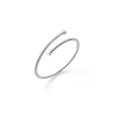UNOAERRE BRACCIALE da donna coda di topo semirigido in bronzo argentato (2571)