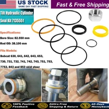 7135551 Tilt Hydraulic Cylinder Seal Kit For BOBCAT Loader Backhoe Models B100