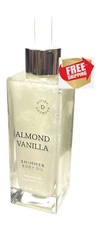 Devine Harmony Almond Vanilla Shimmer Body Oil infused with Almond oil