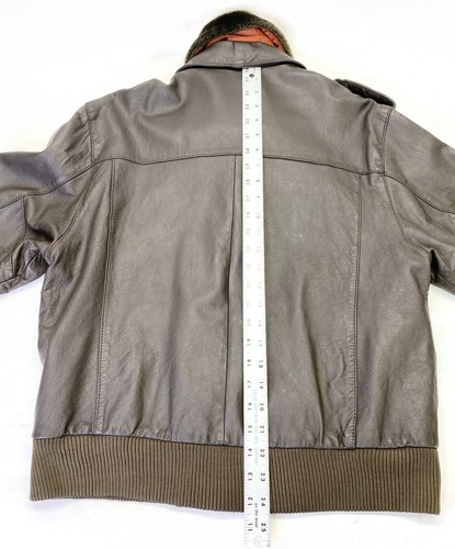 Abrigo Chaqueta de Cuero Star II Vintage Talla Reg 40 - Imagen 23 de 24